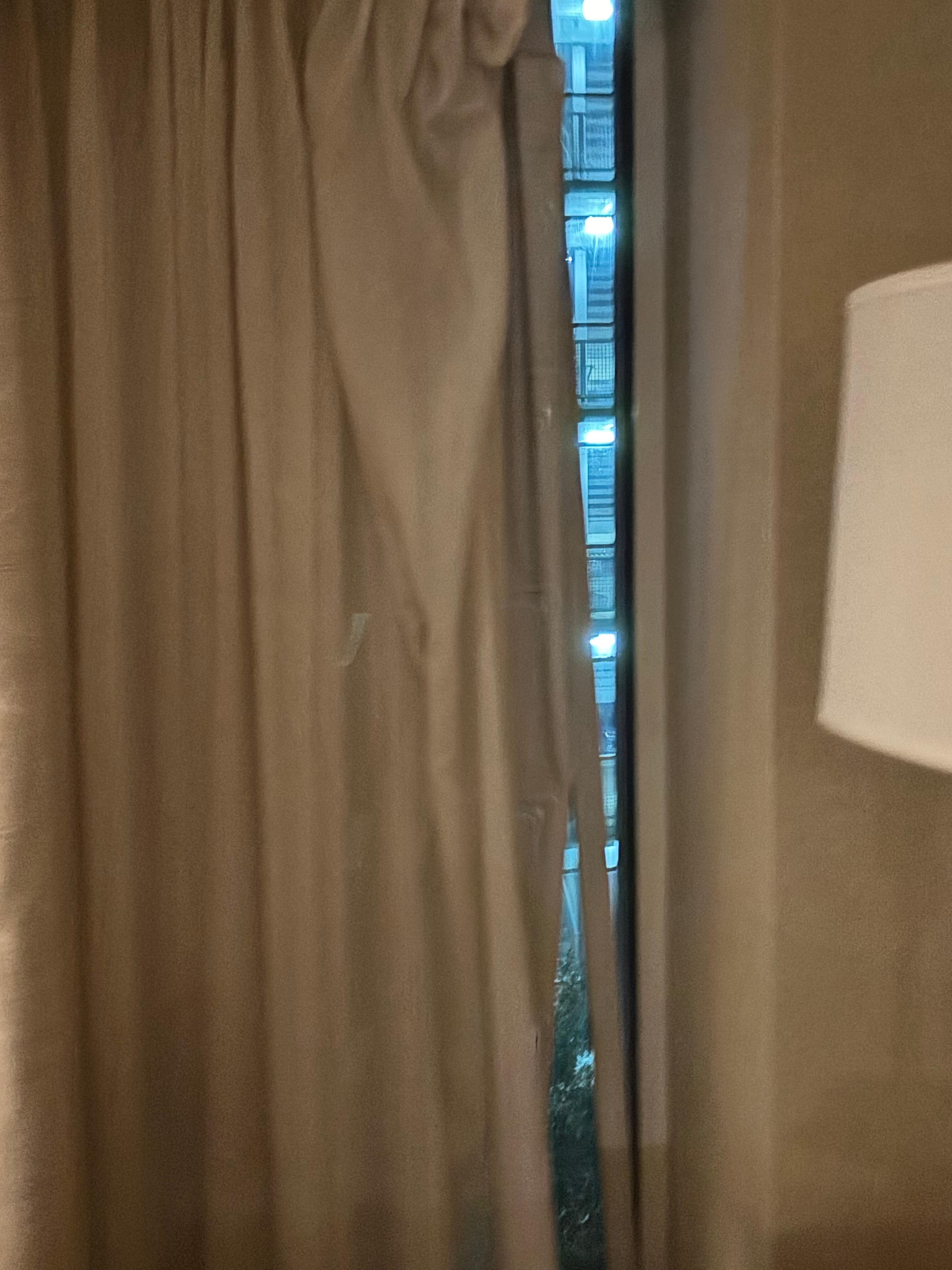 Attempting to open the window