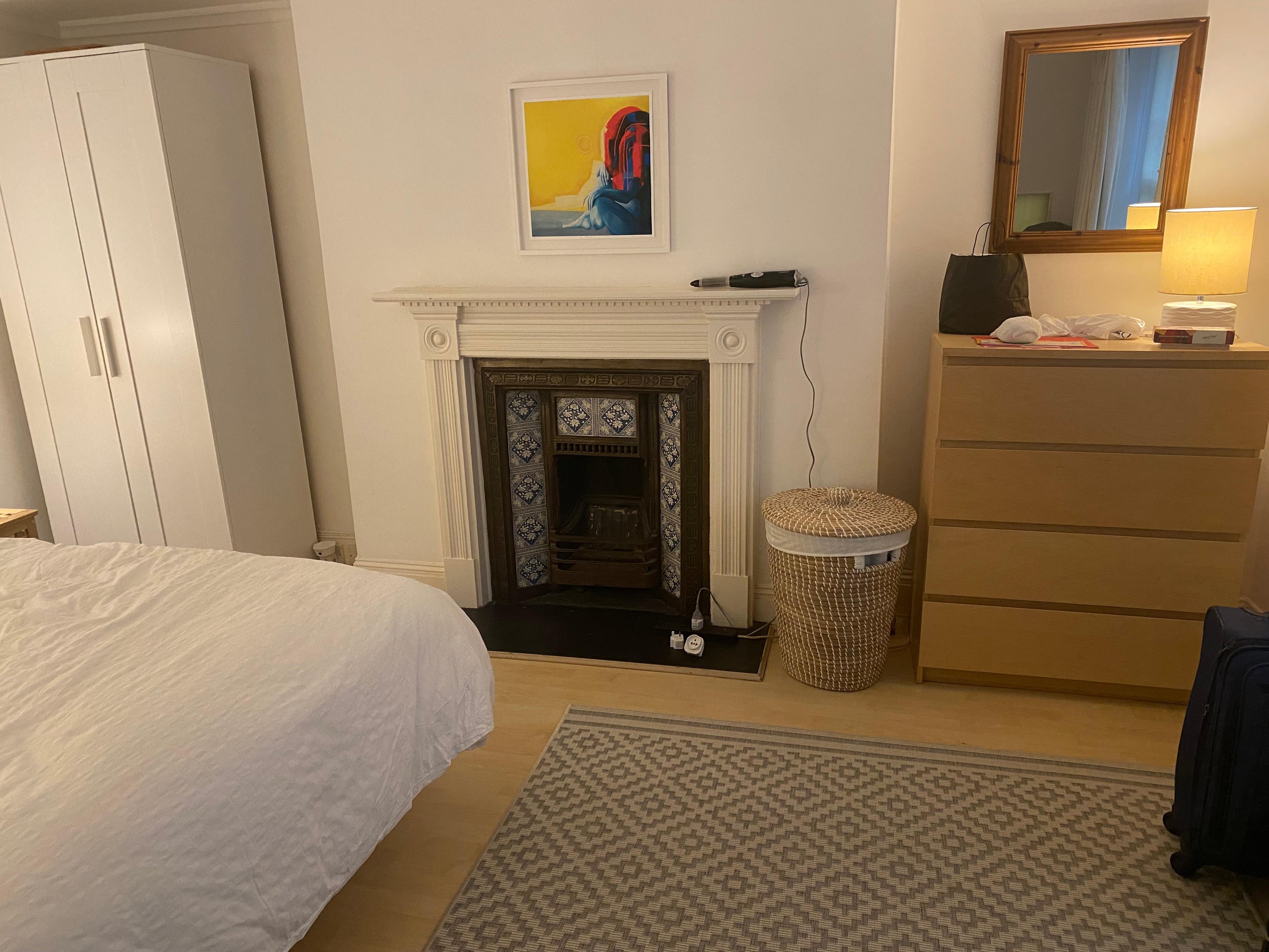 Bedroom. Good storage. Very good bed.