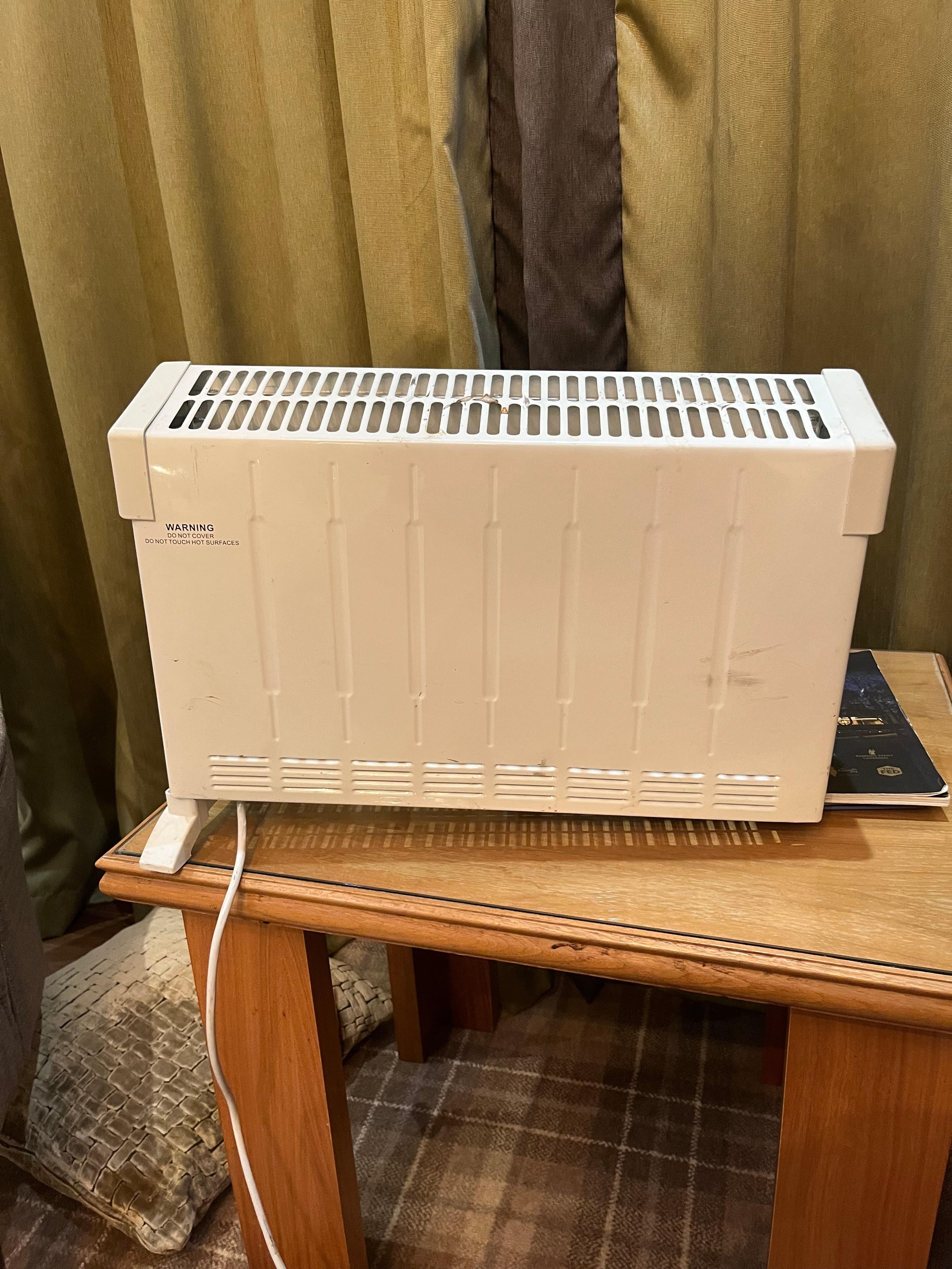 This was the heater provided no leg on and no safety check sicker on 