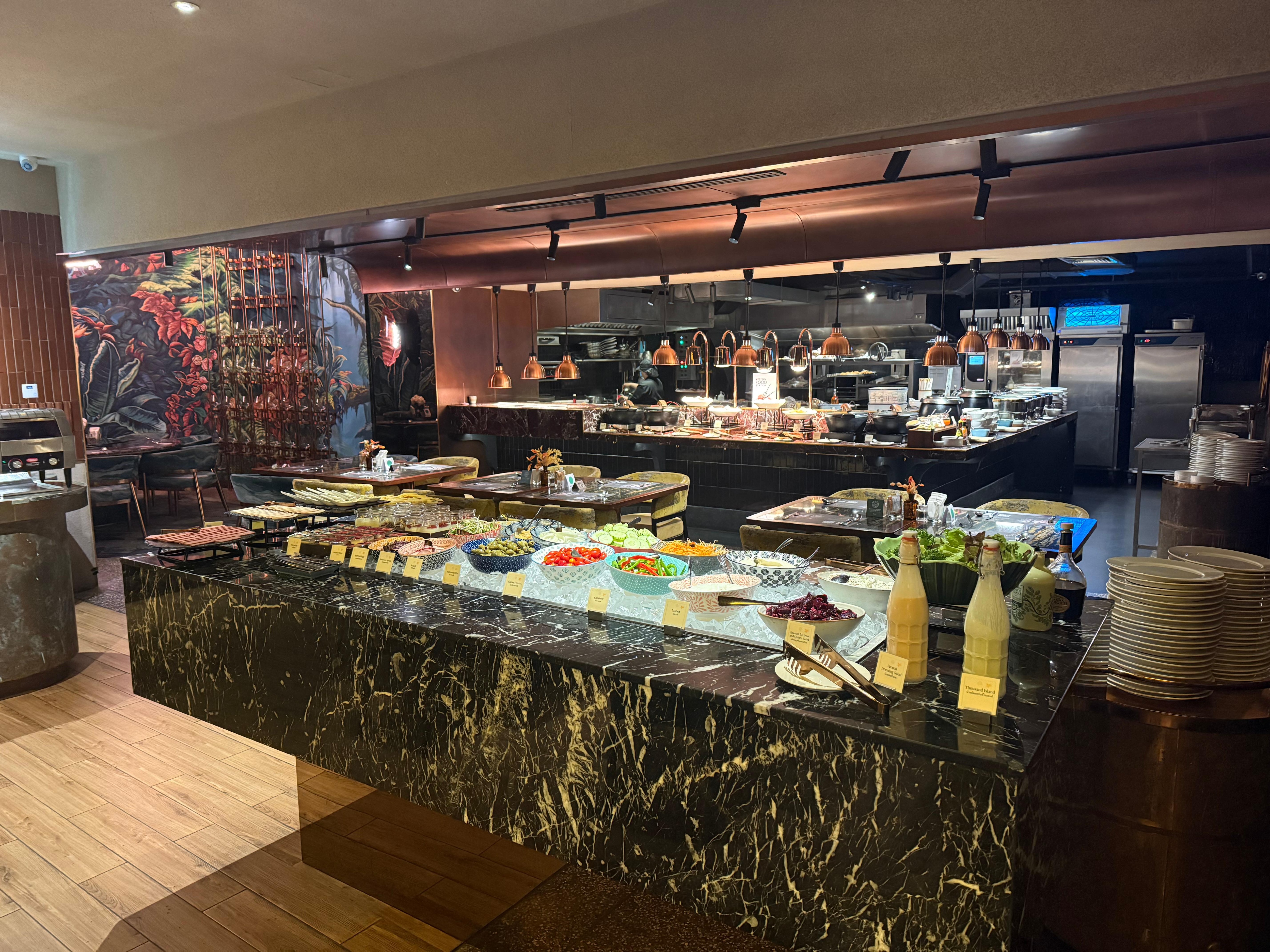 Breakfast every morning! 