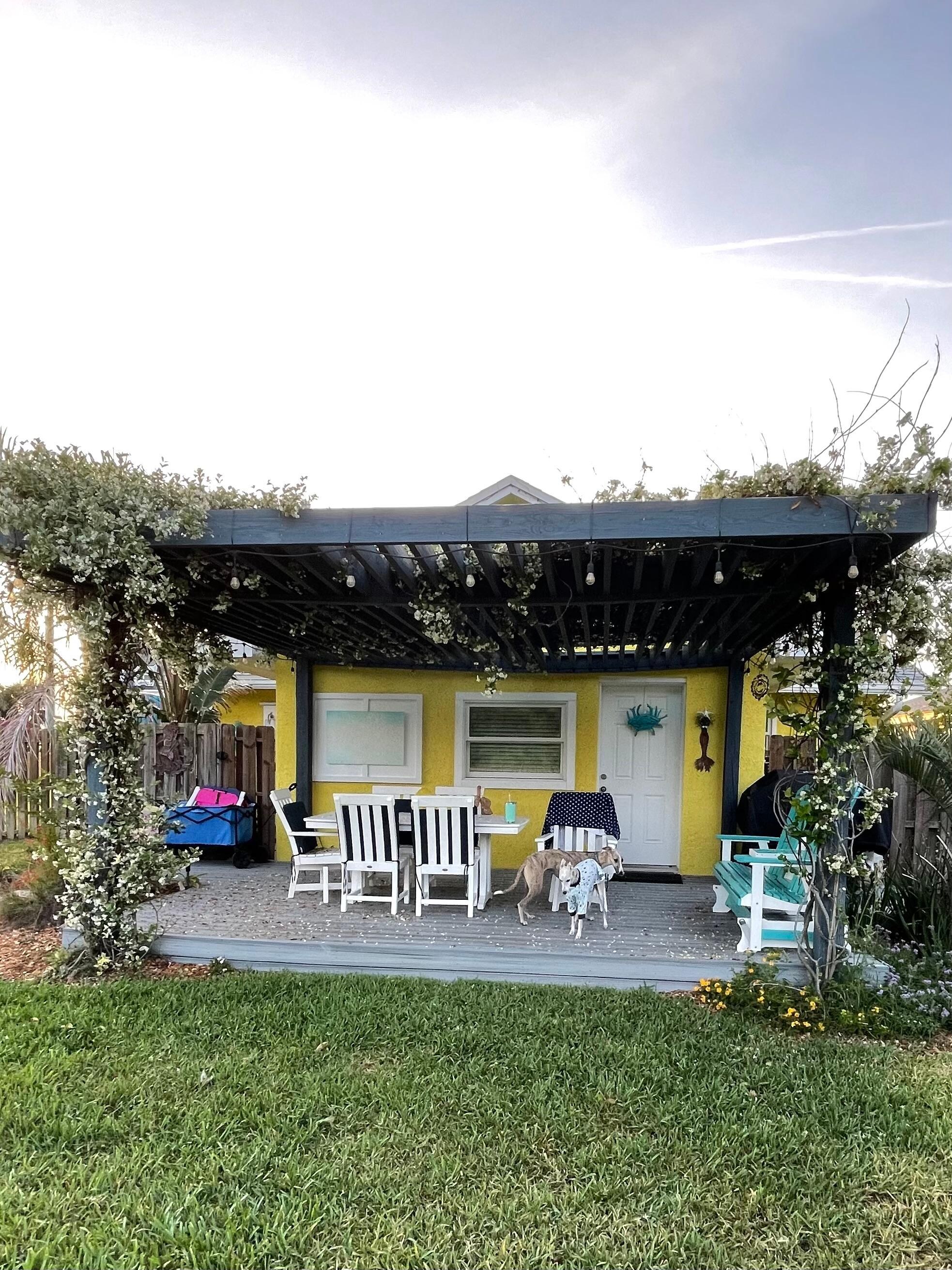 Great backyard set up