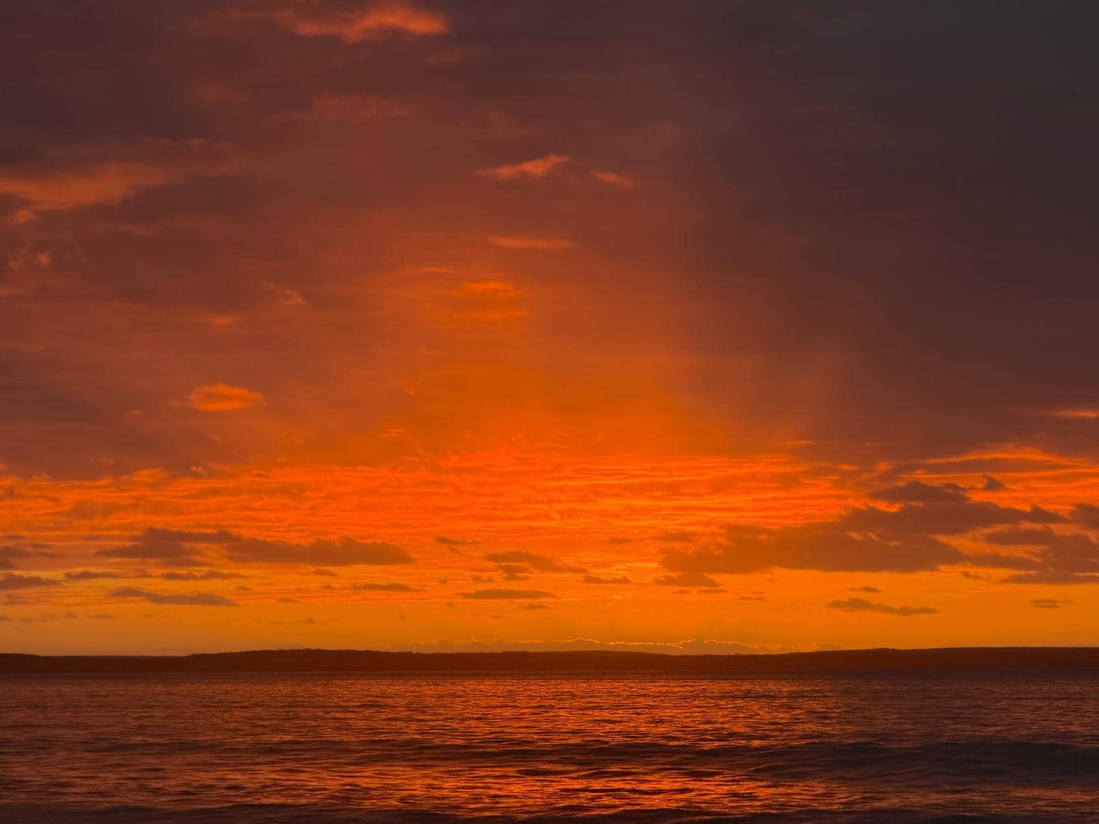 Early morning sunrise 