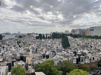 Recoleta Cemetery from apartment balcony