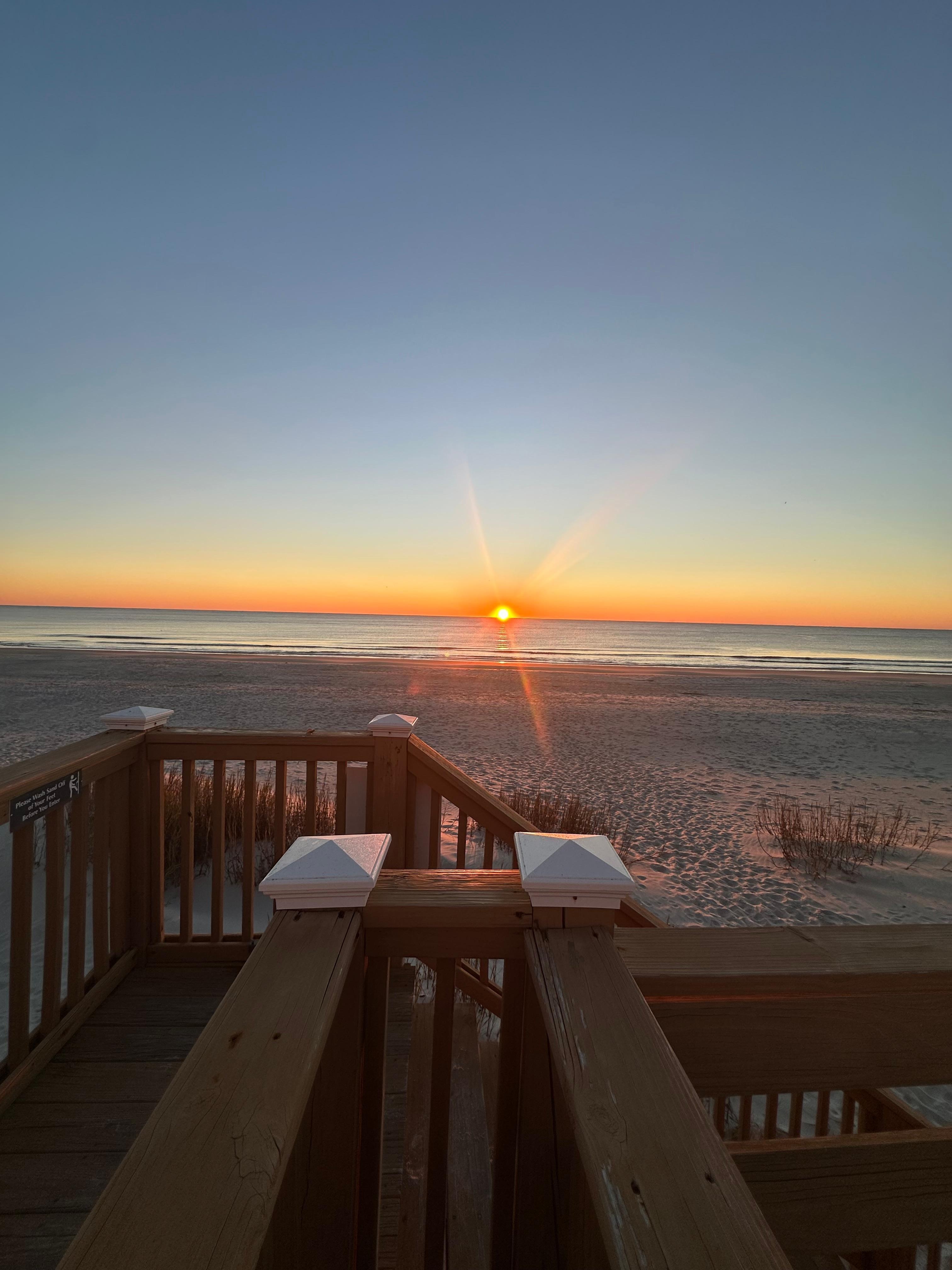 Breathtaking sunrise! 