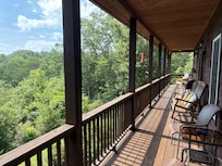 The back porch