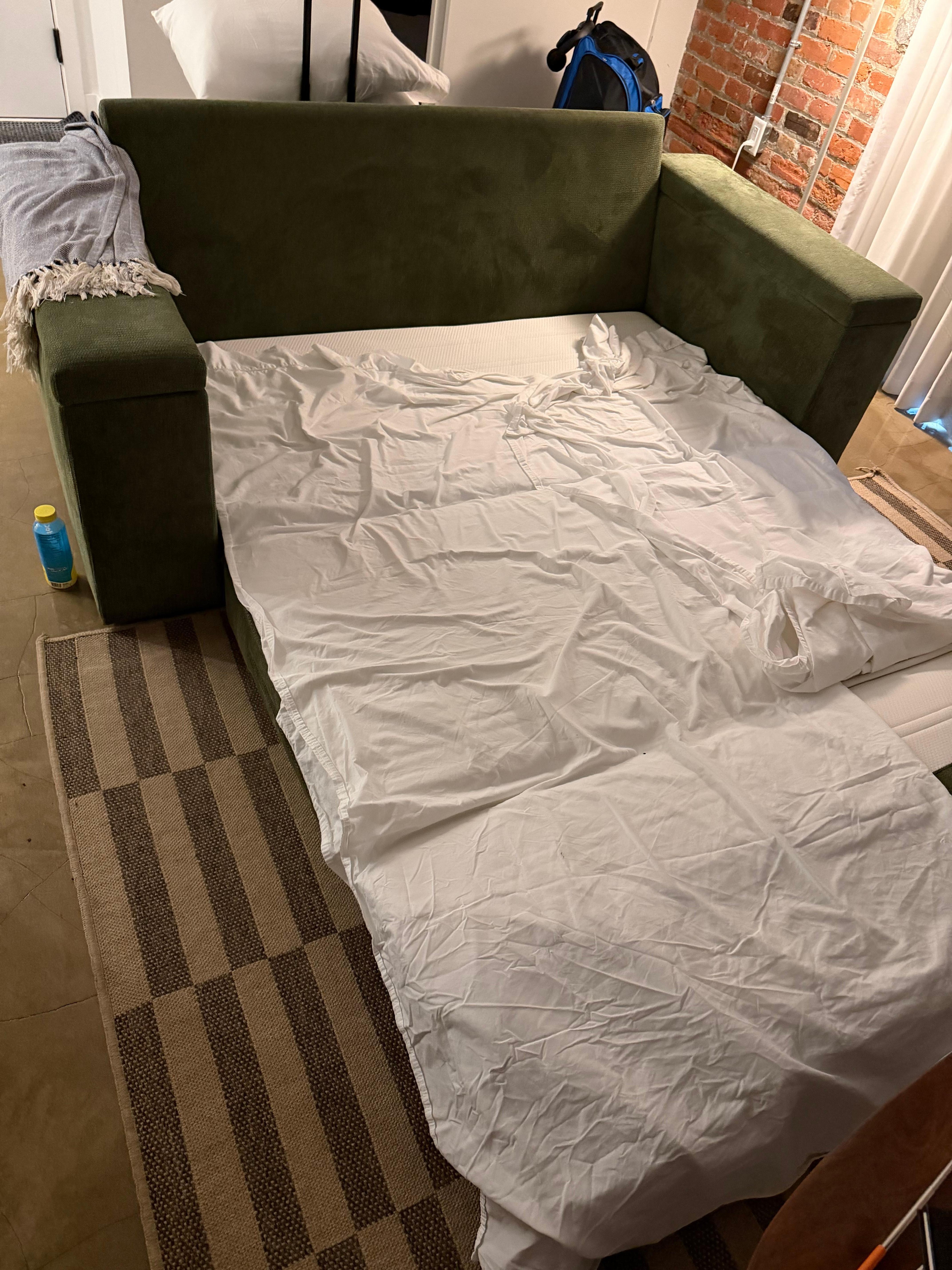 You are practically laying on the floor