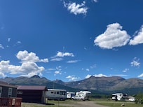 Mountain view from the porch