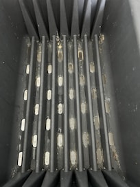 This was dirty; otherwise the condo was clean. There is no dishwasher.