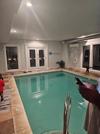 The beautiful pool