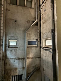 Näköala huoneen ikkunasta. Huonoin ikinä.