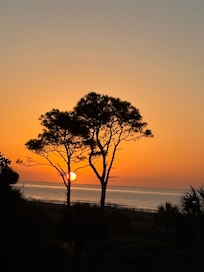 Sunrise from the balcony