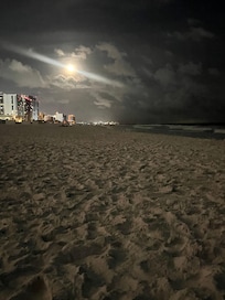 On the beach access