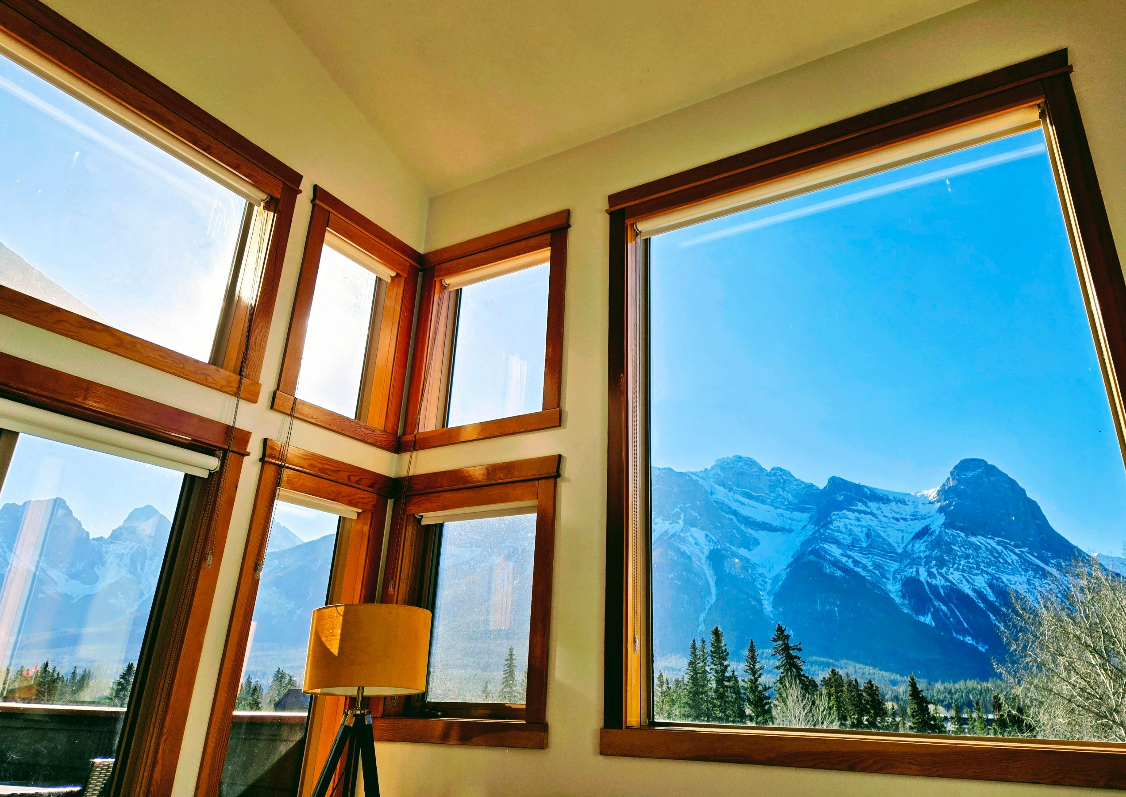 This was our view for a month!