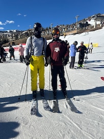 At the Orange bubble lift