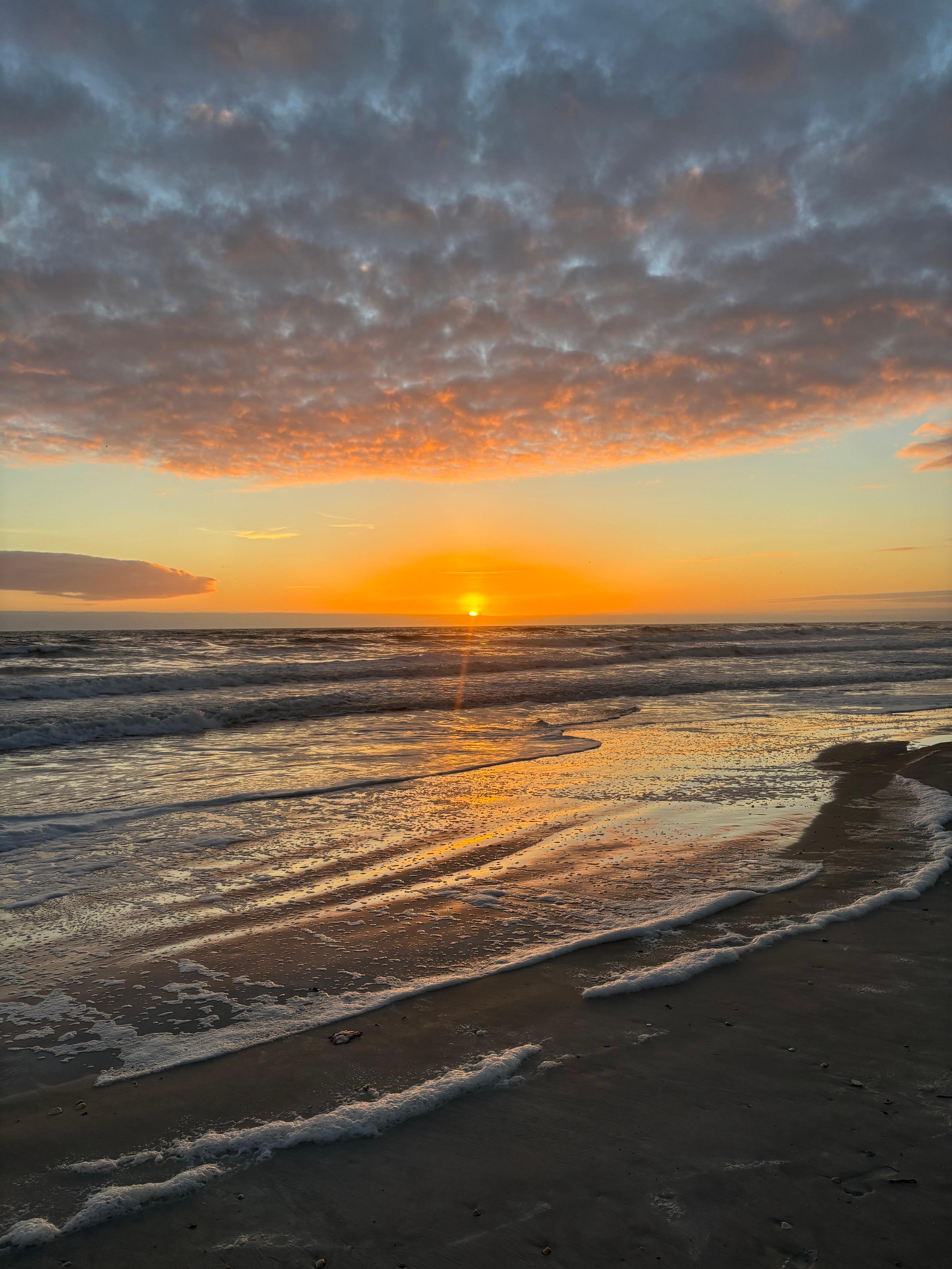 Sunrise from the beach