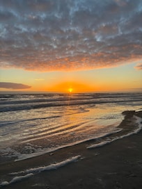 Sunrise from the beach