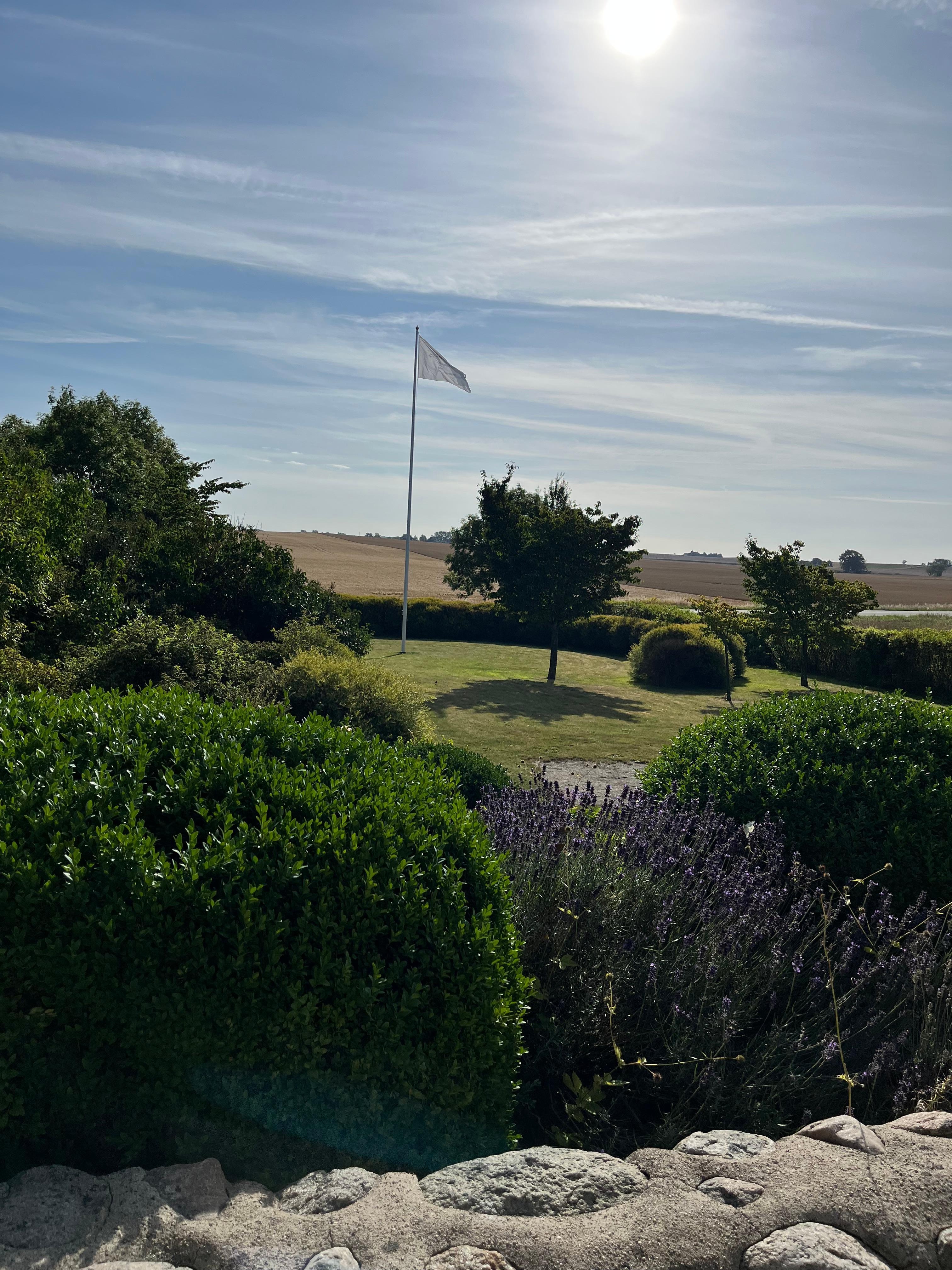 Utsikten när vi åt frukost