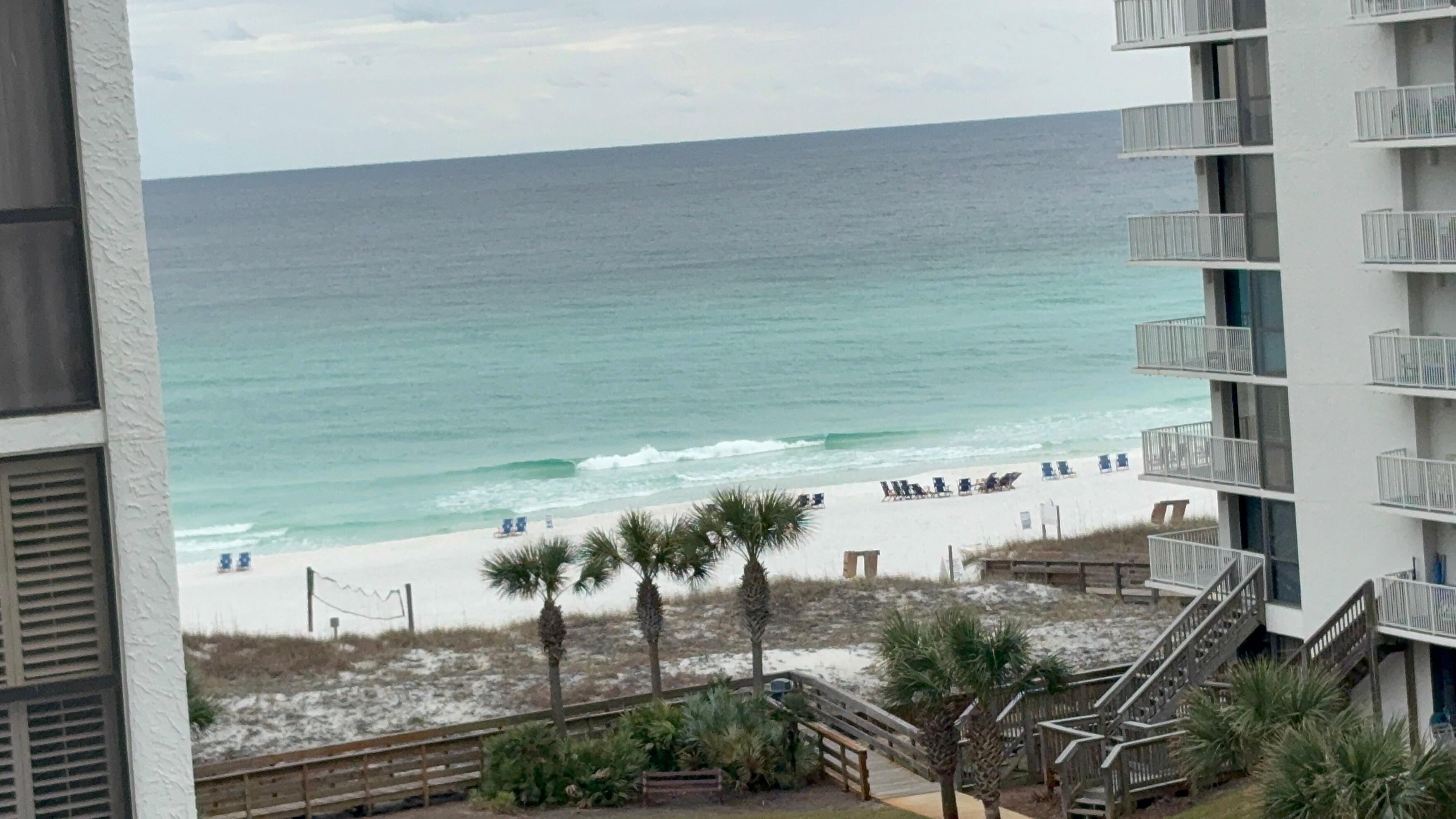 Our view from the front door. This also overlooks the pool, hot tub and grilling area.