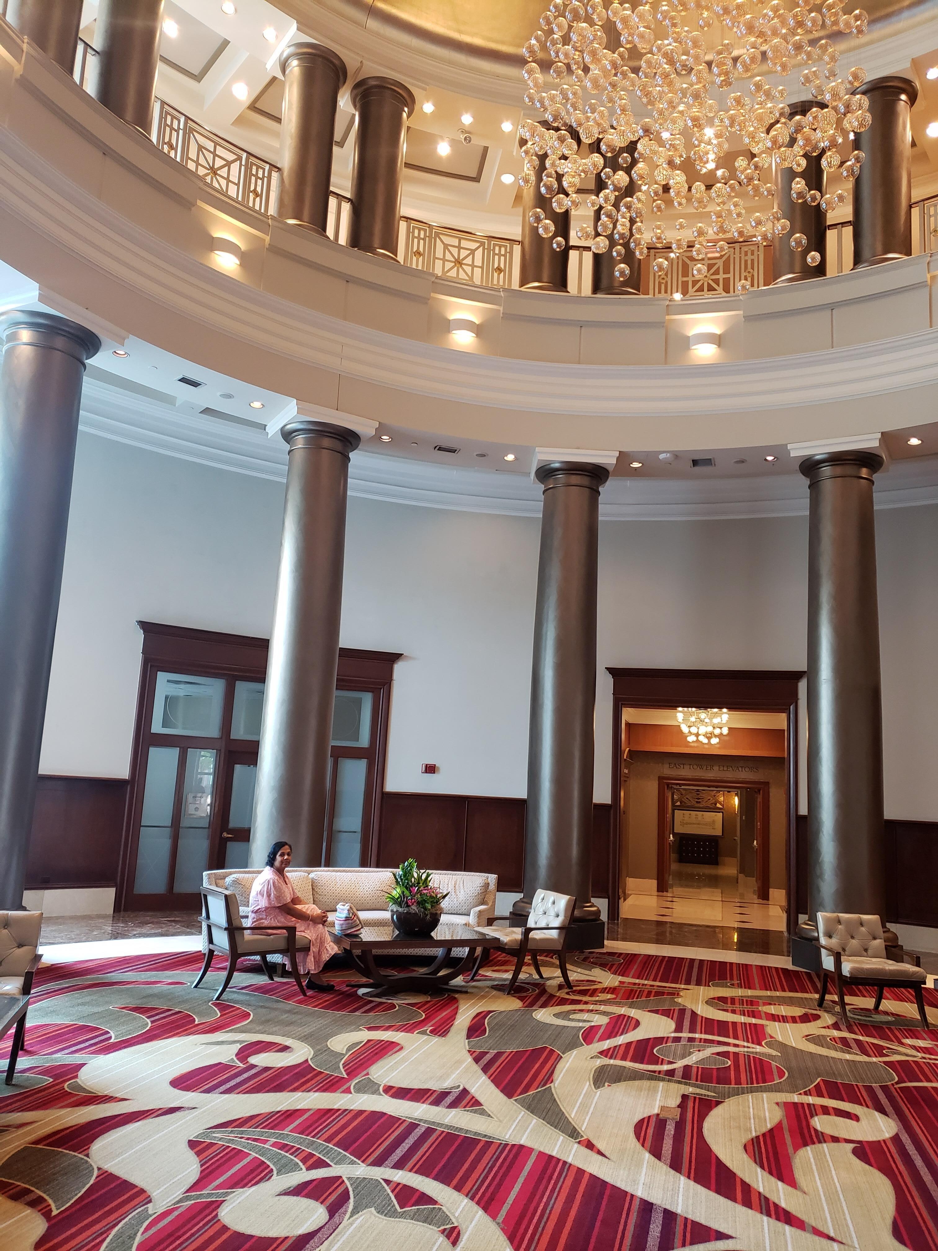 Reception hall