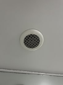 Bathroom vent dust