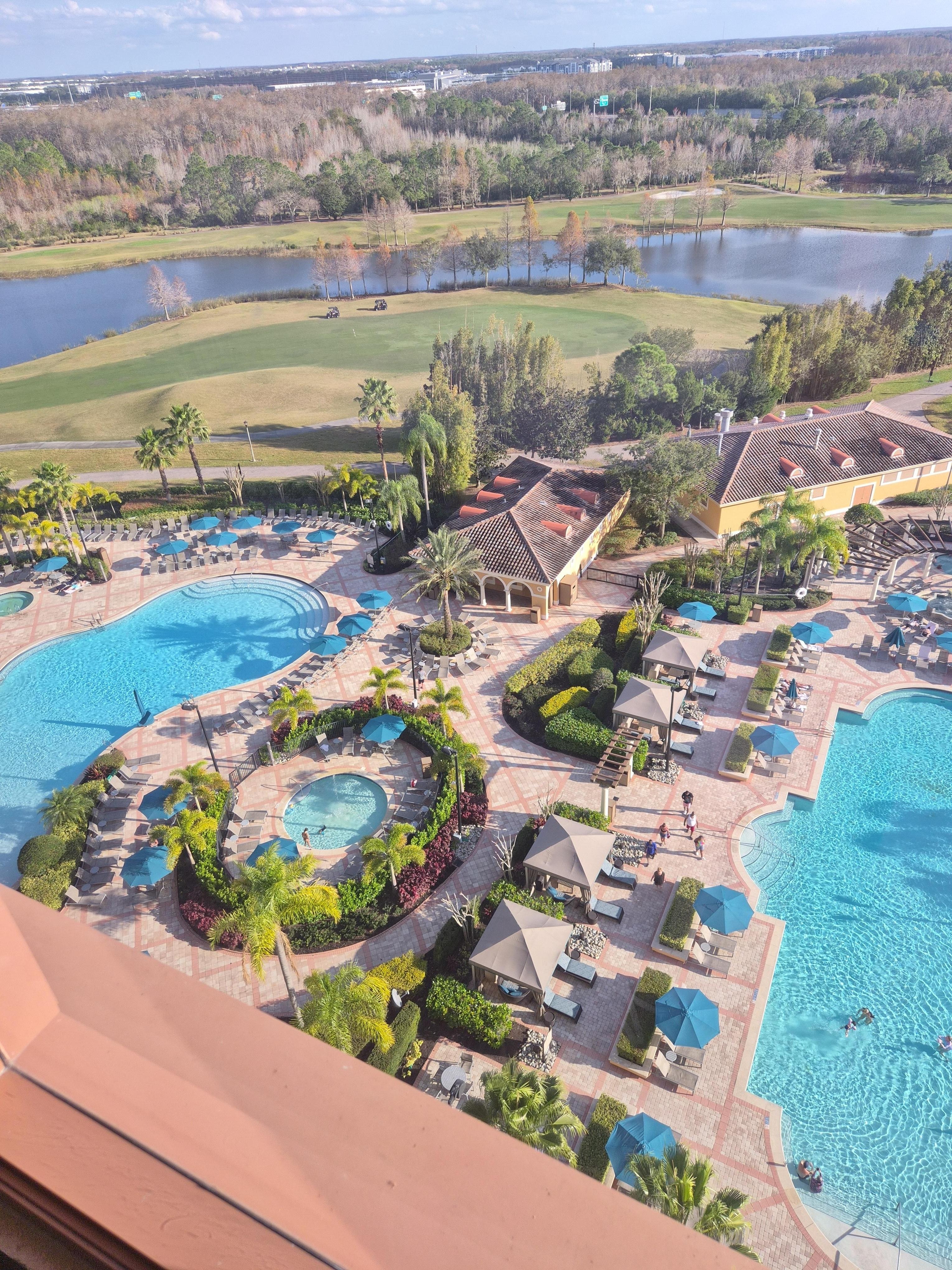 The view from our room