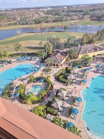 The view from our room