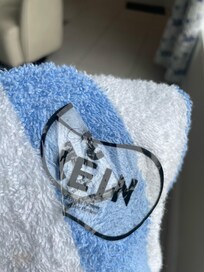 Dirty towel from previous guest