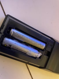 Batteries dead. Could only use 1 TV