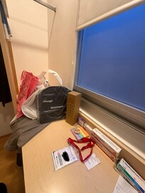 NO DONDE PONER MALETA