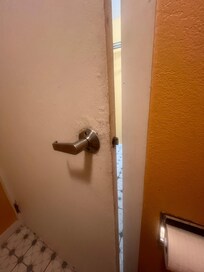 My bathroom door