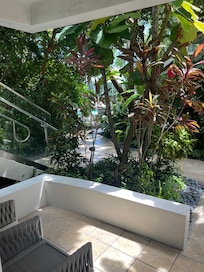 View from patio