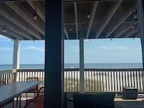 View from one of the downstairs bedrooms