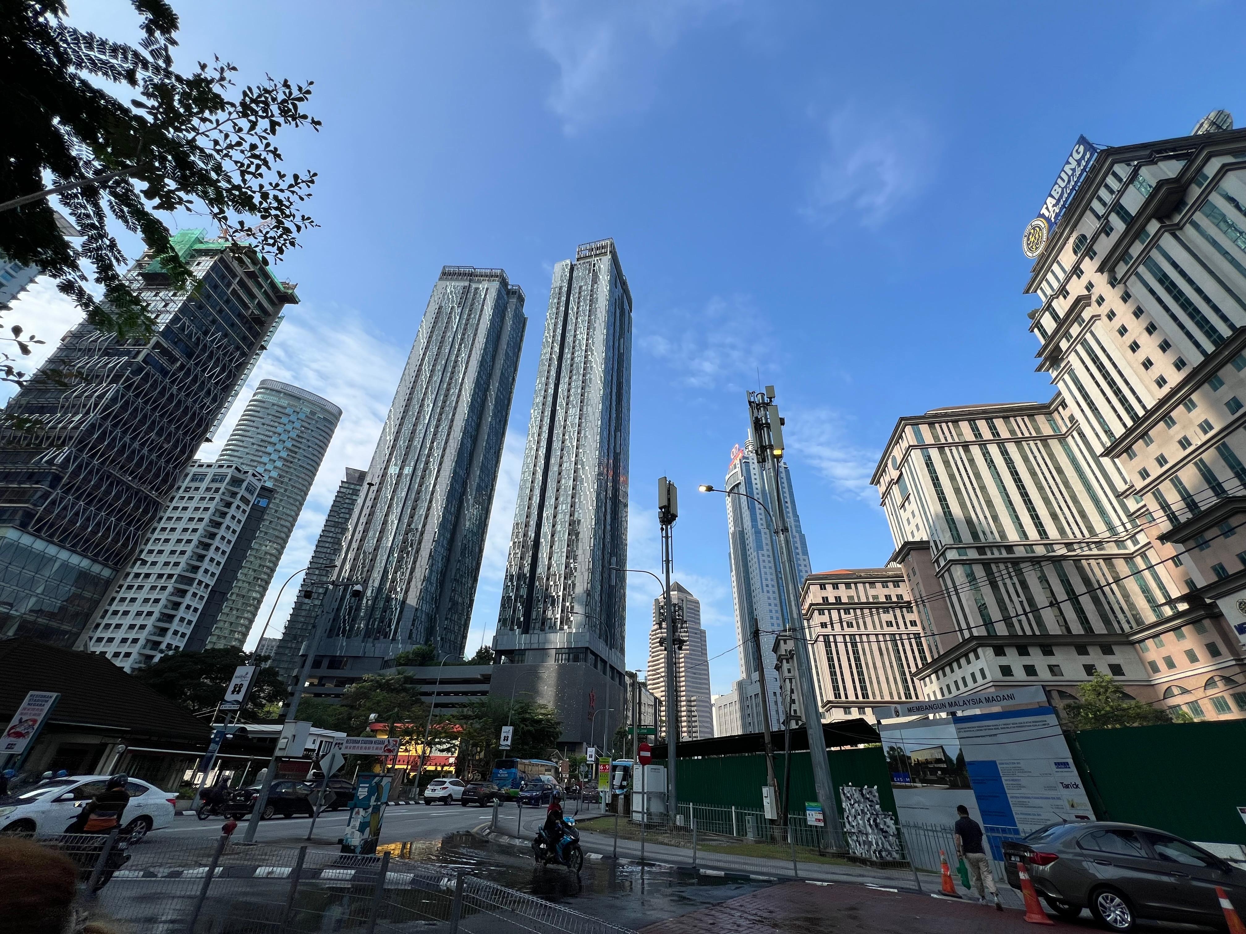 view of star residence tower from crowne plaza