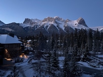 Early morning view from the balcony!