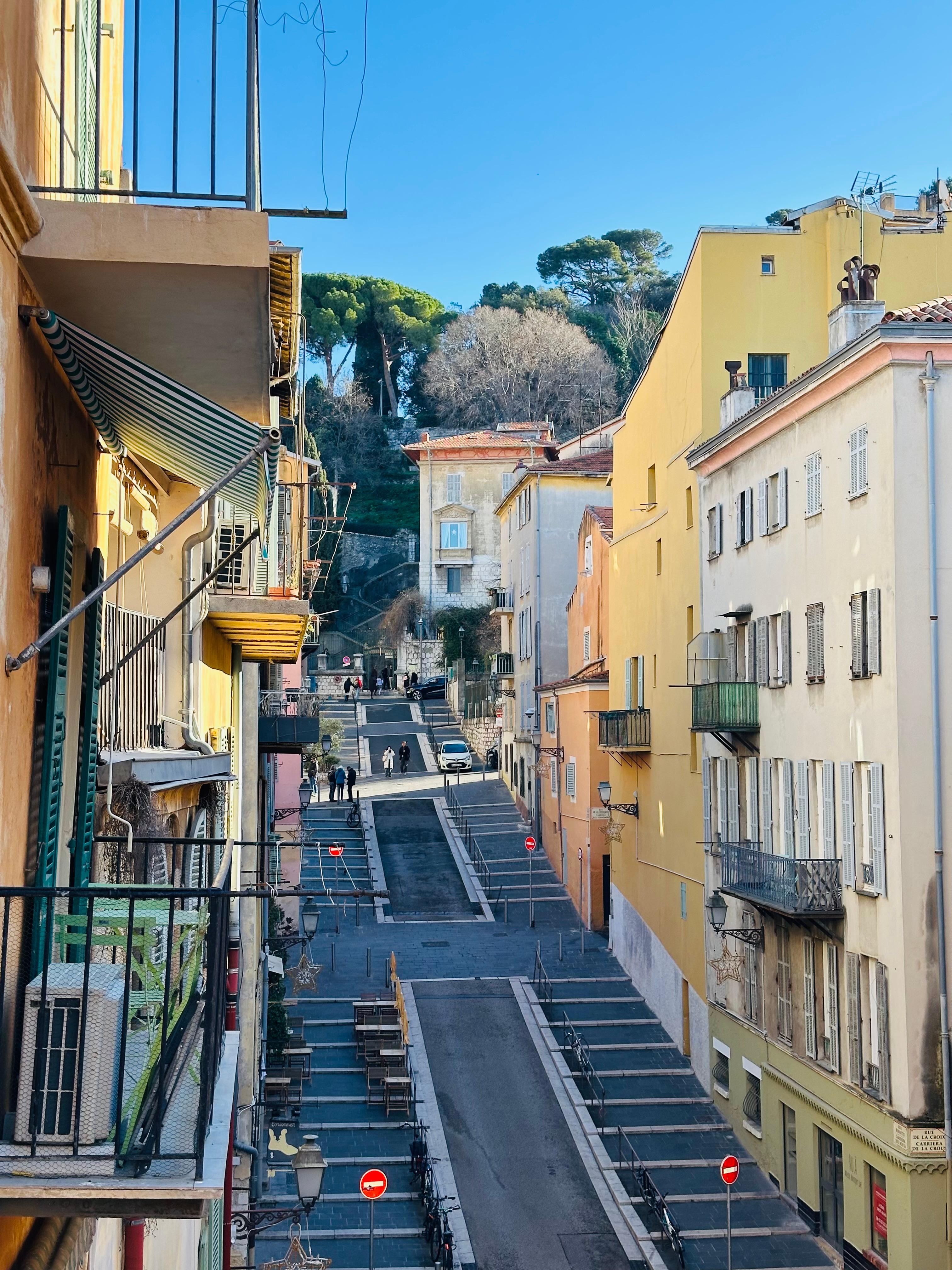 View from the balcony 