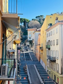 View from the balcony