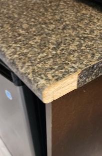 Damaged Countertop