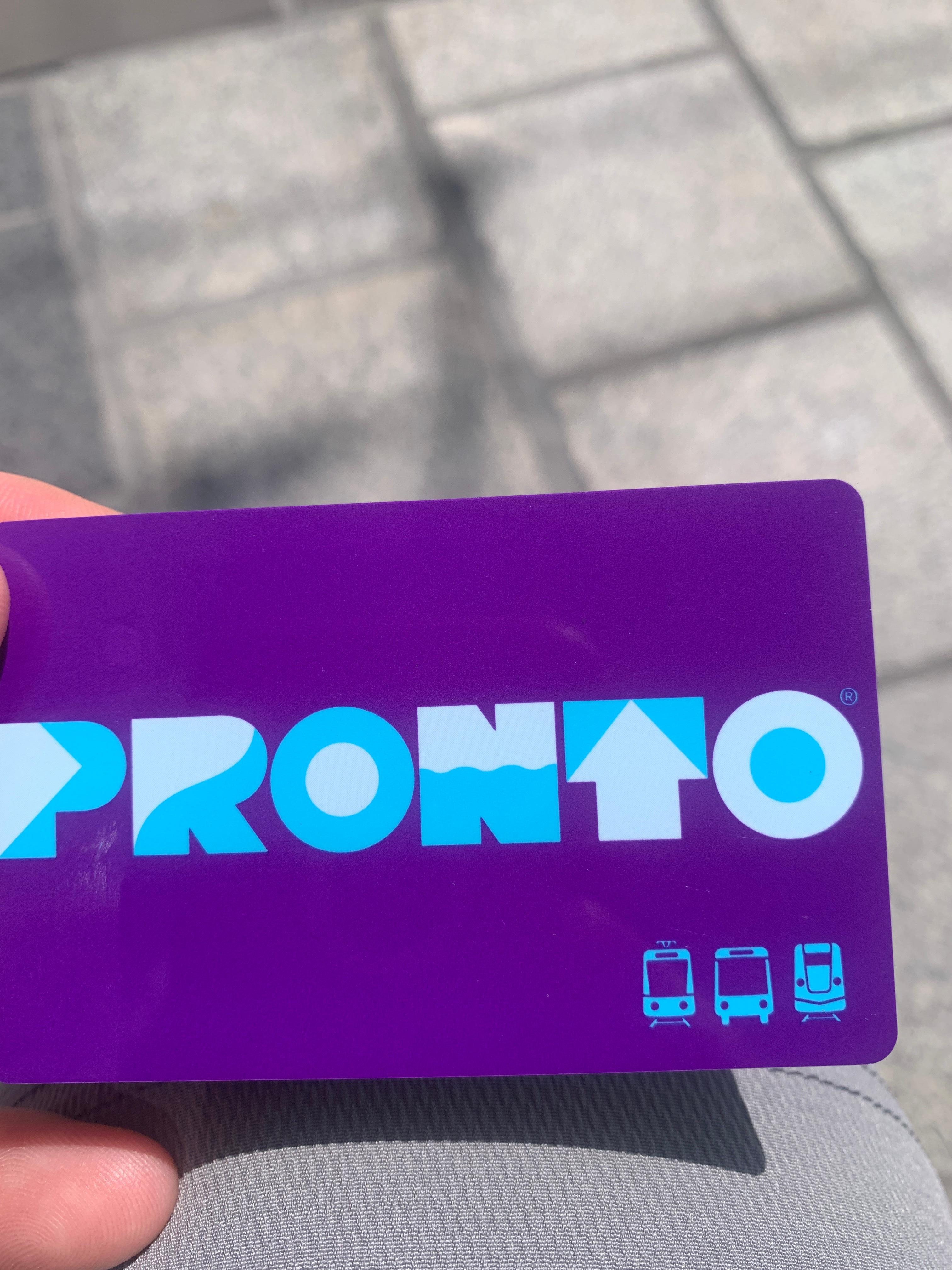 Cost $2 for the card and just load $6 for a day of riding around. 