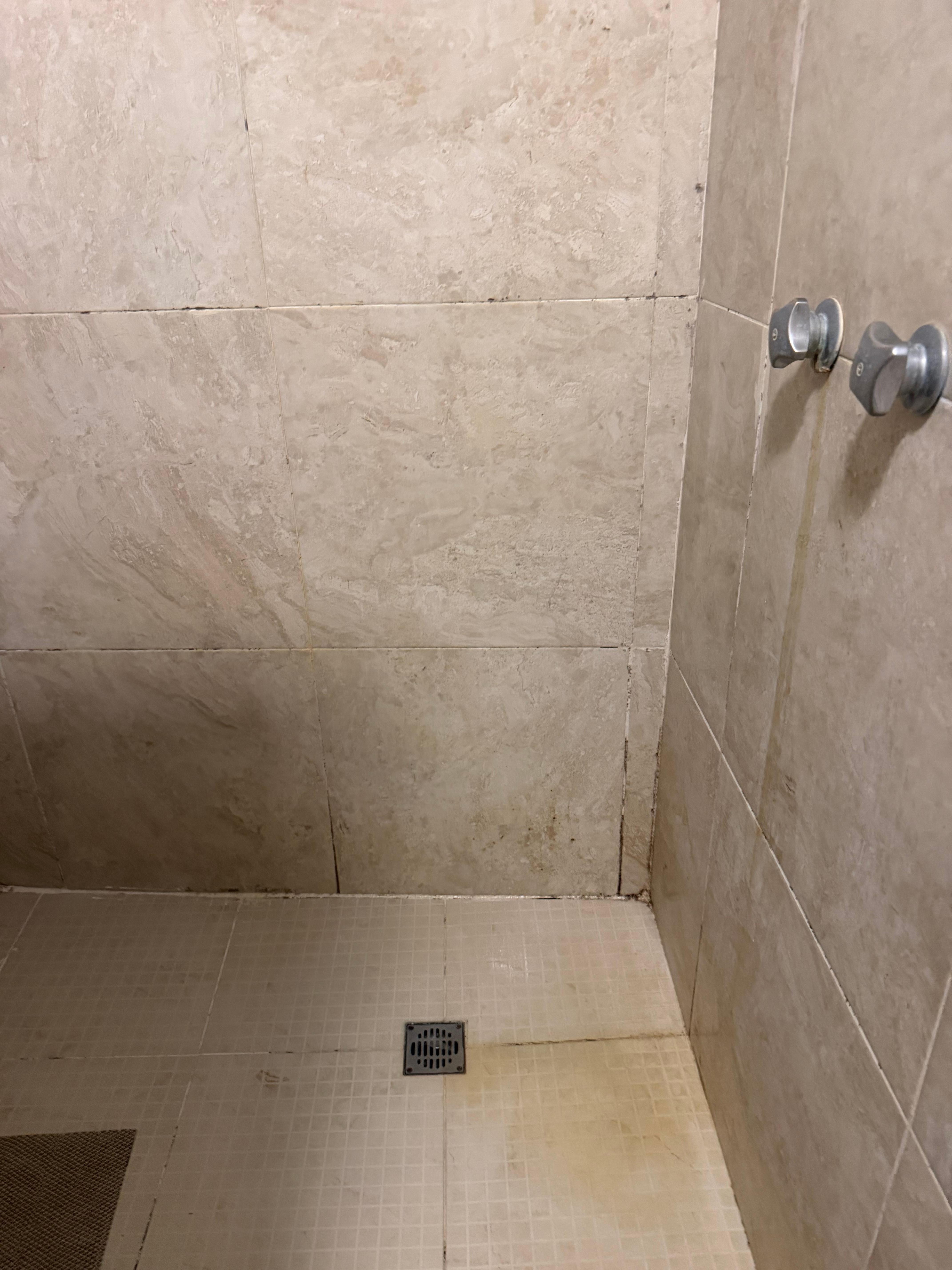 El baño sucio y con mal olor