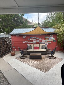 Back patio