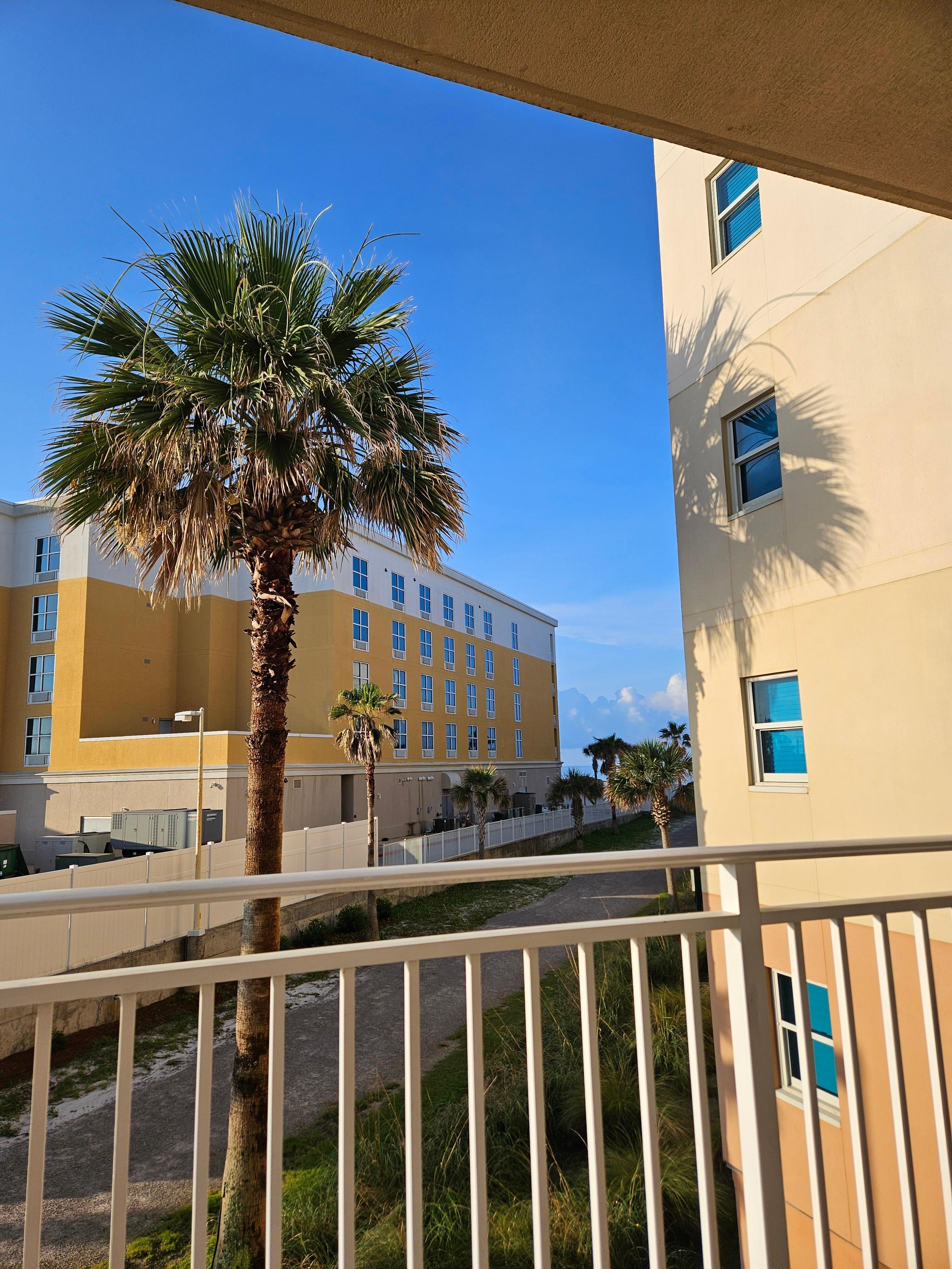 View from balcony 