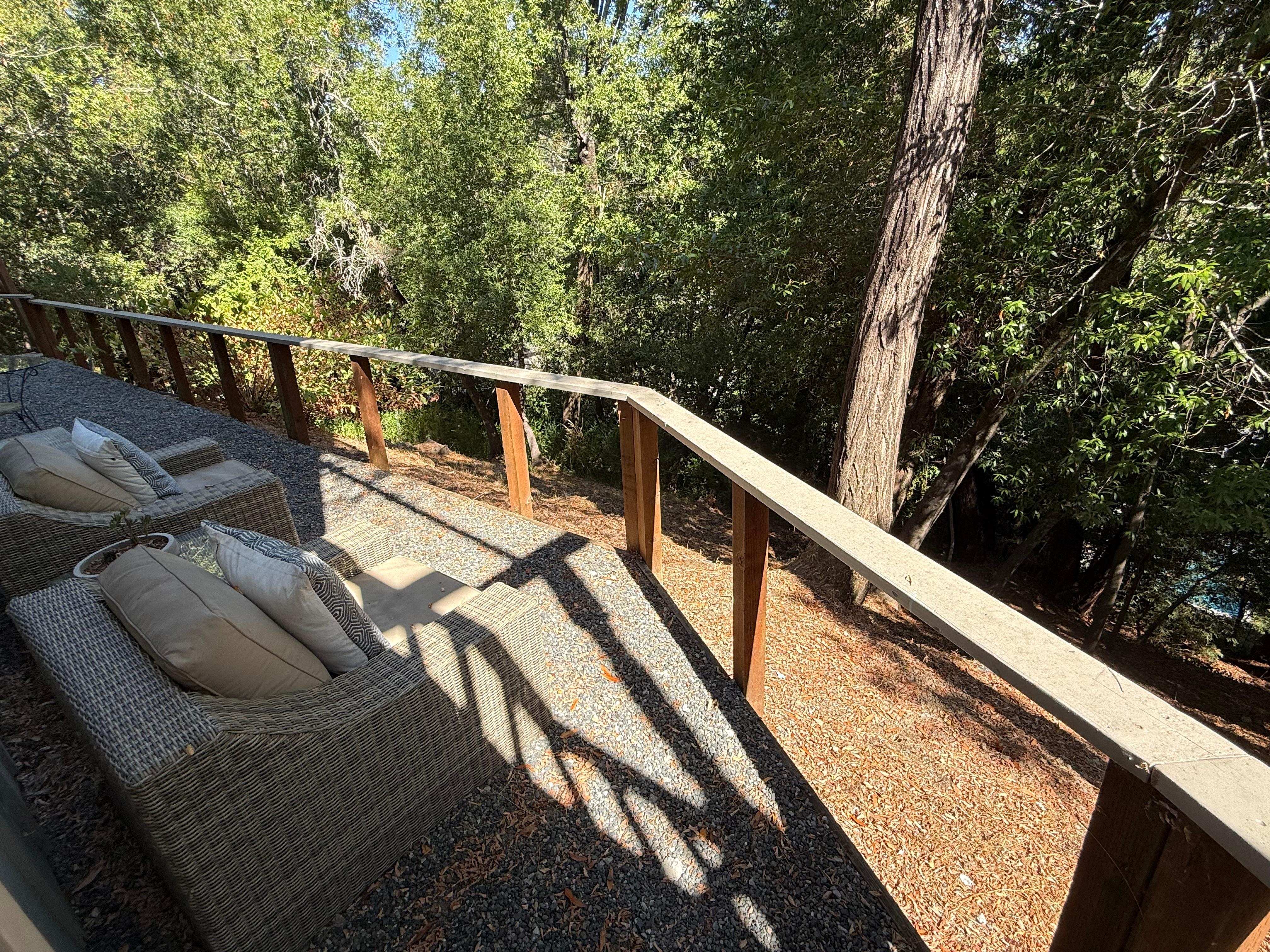 Private area for guests