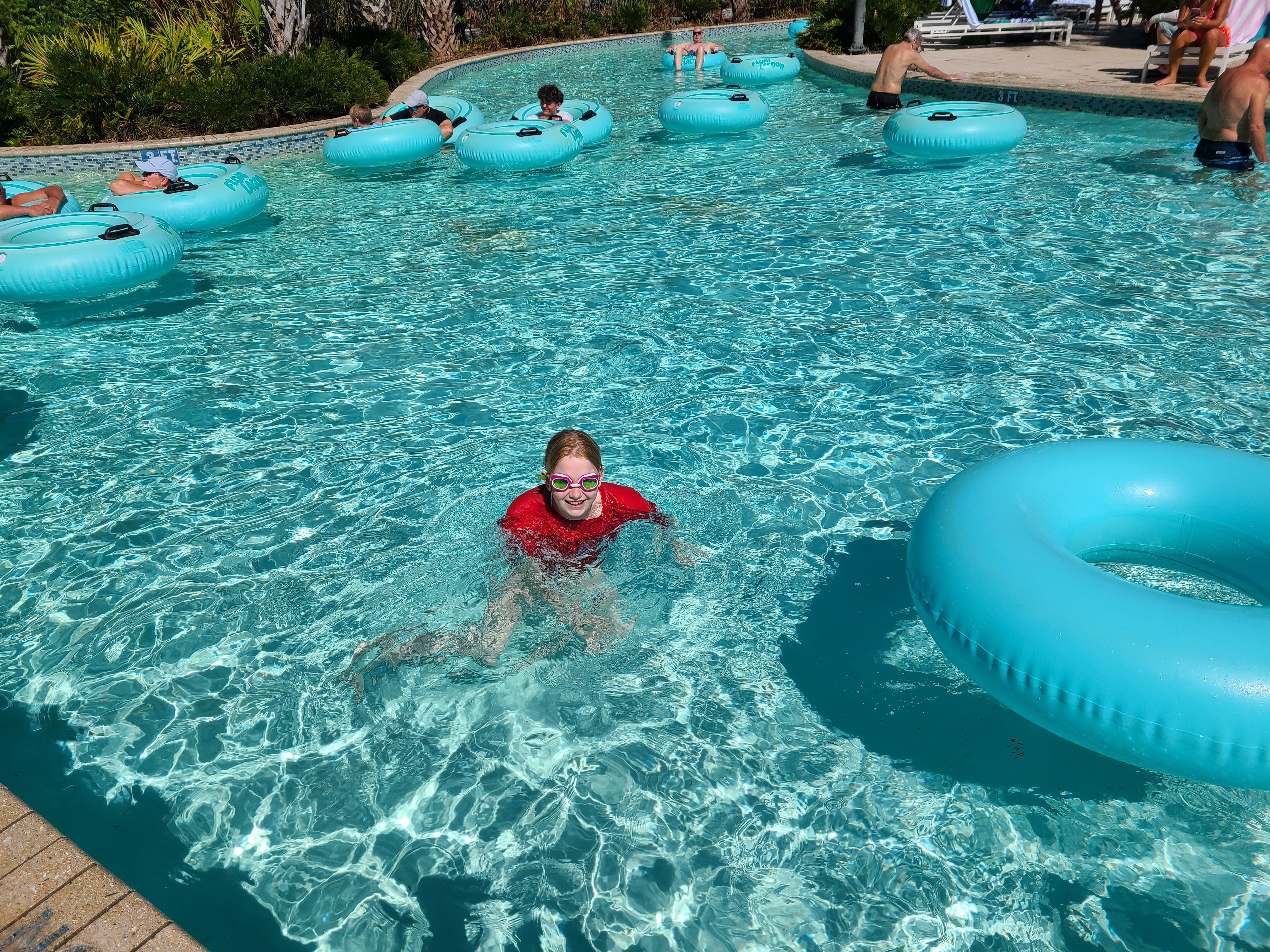 Lazy river fun!