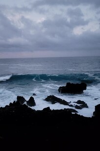 View from lanai early morning