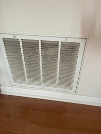 Dirty vent in main living area