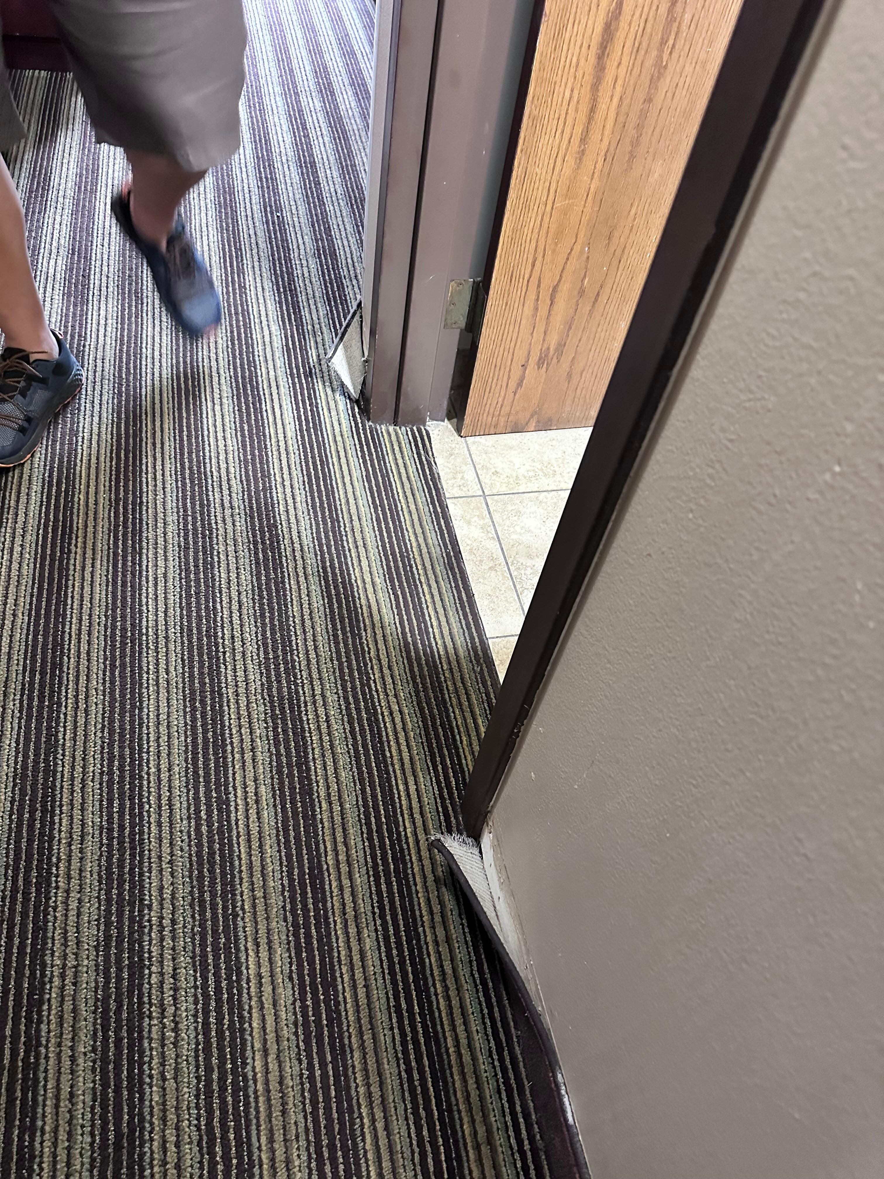 Hall way in room