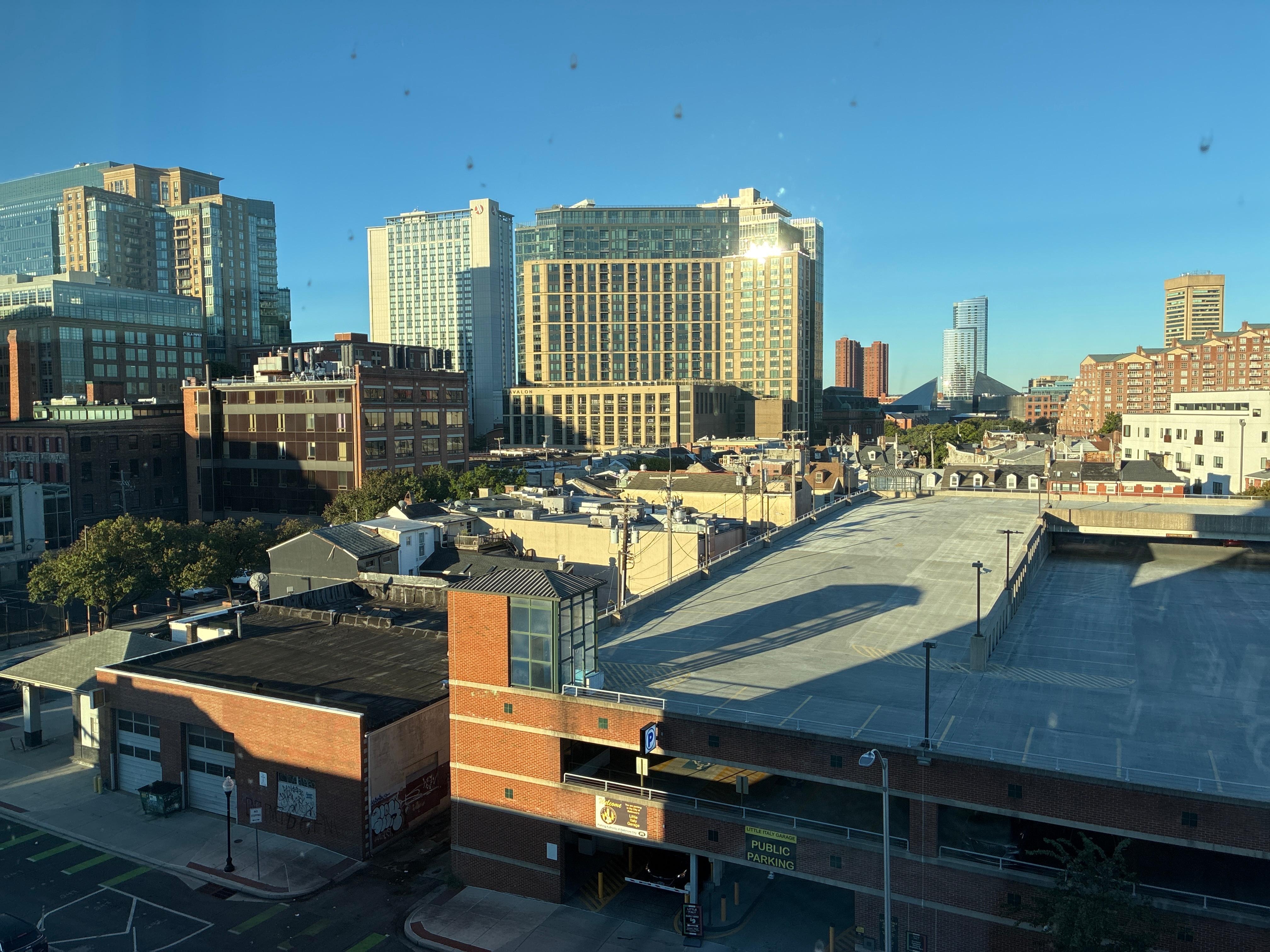 This is from our room 