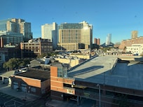 This is from our room