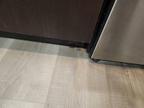 Pasta sauce on floor