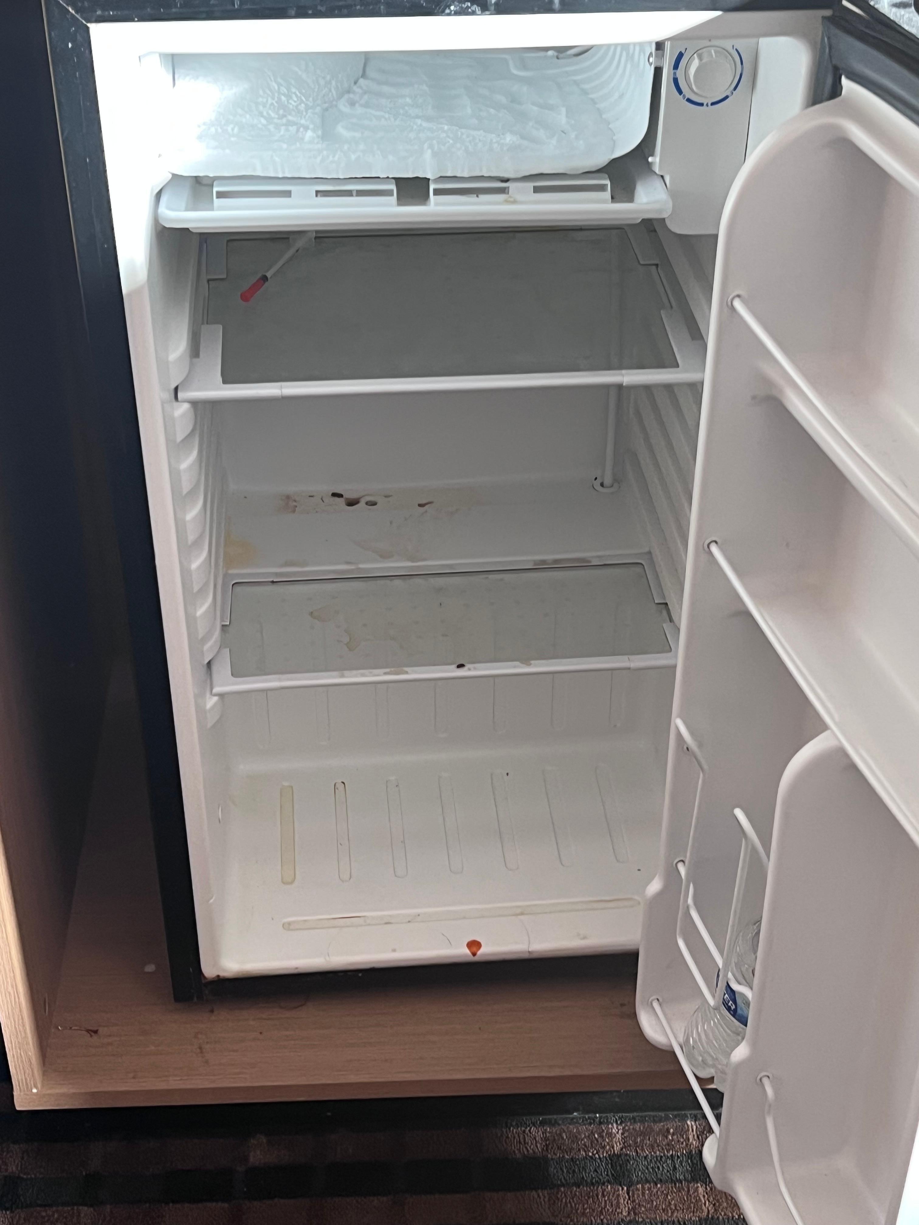 Fridge was disgusting